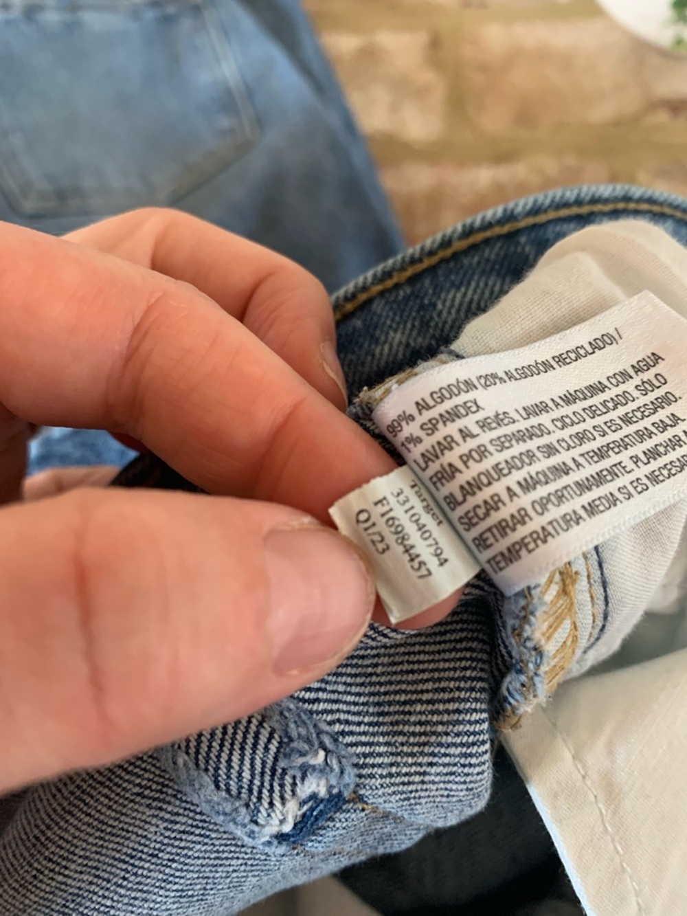 Target | BUNDLE | Women's High Waisted Jeans - Medium and Dark Blue Washes | 6 - Picture 5 of 16